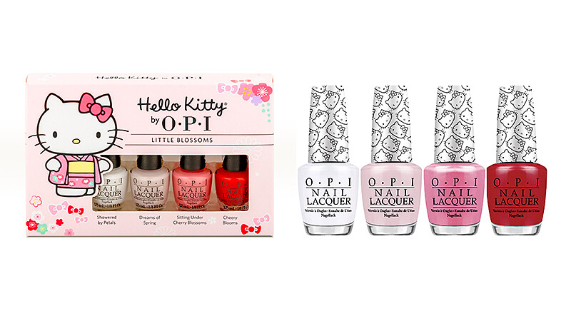 萌萌教主Hello Kitty為指尖帶來春天！OPI櫻花舞動本命色強勢來襲