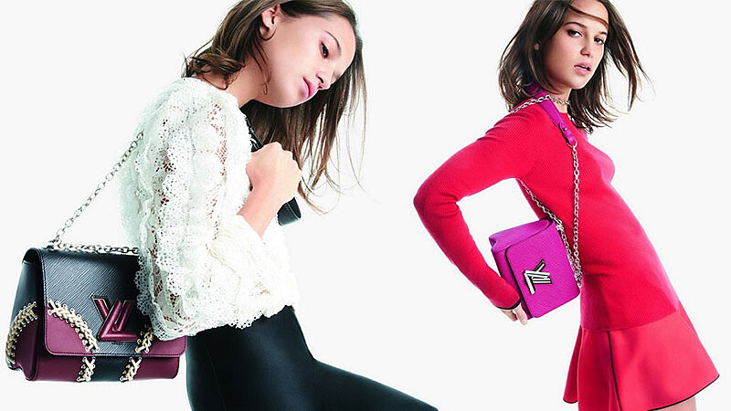與Louis Vuitton甜美起舞！Alicia Vikander活潑詮釋Twist Bag