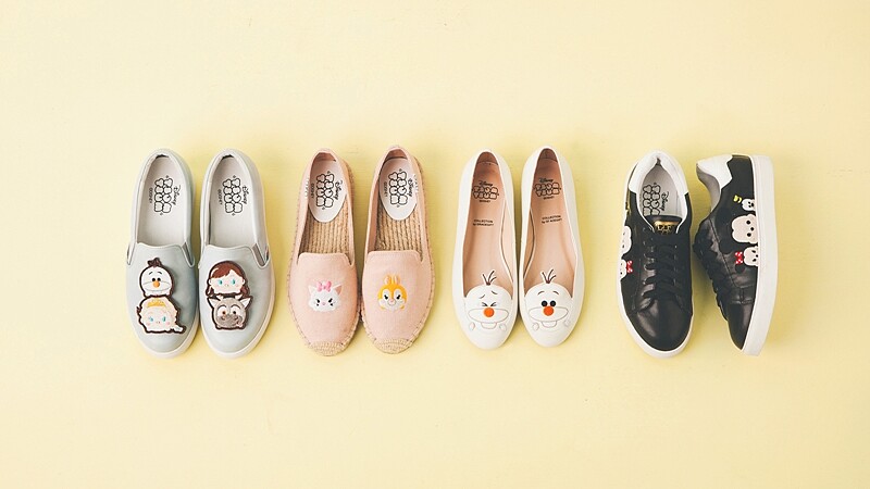 翻玩你的少女心!迪士尼Tsum Tsum x Grace gift超萌鞋款今天開賣