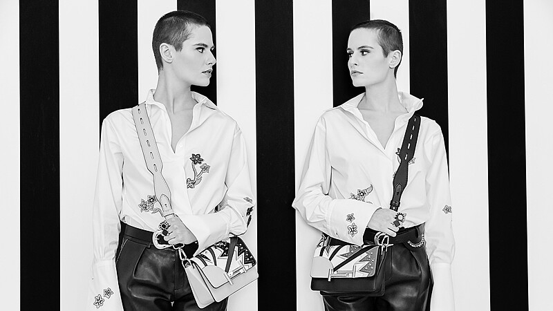 雙胞胎模特兒完美演繹搖滾精神！TOD&amp;#039;S Double T系列