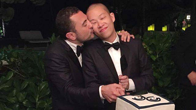 愛情長跑11年！台裔設計師Jason Wu吳季剛與男友浪漫完婚