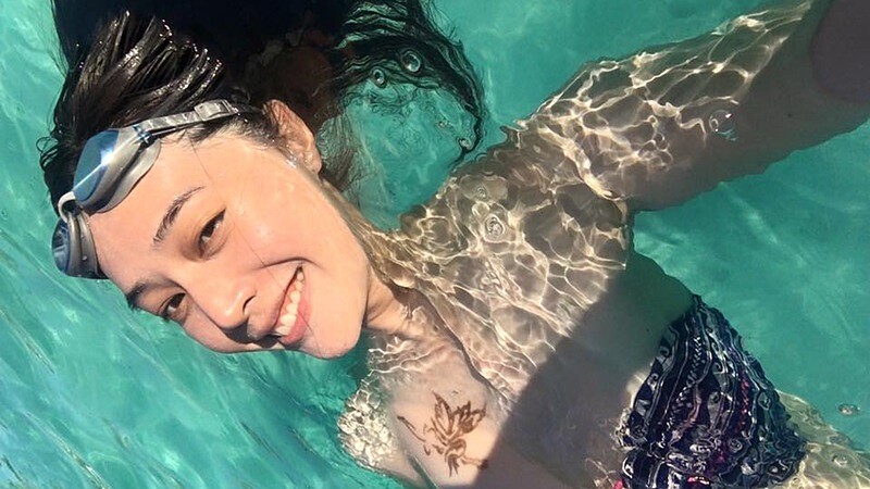 學運動名模王心恬 自在享受運動健康生活