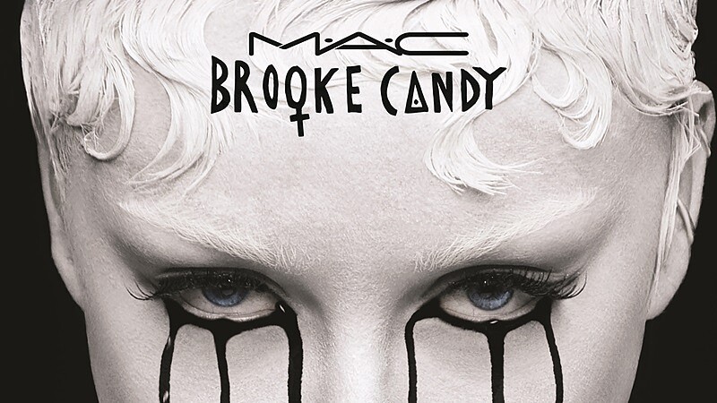 叛逆來襲！M.A.C 聯名暗黑女王Brooke Candy彩妝