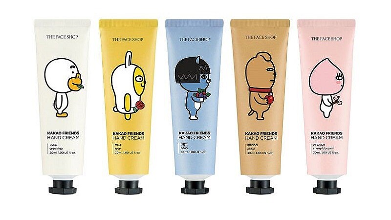 韓國超夯超療癒!KAKAO FRIENDS x THE FACE SHOP聯名出擊,不知道就落伍了