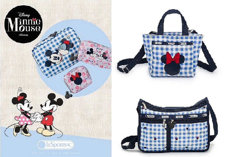 Disney X LeSportsac,粉嫩嫩米奇米妮系列甜蜜上市