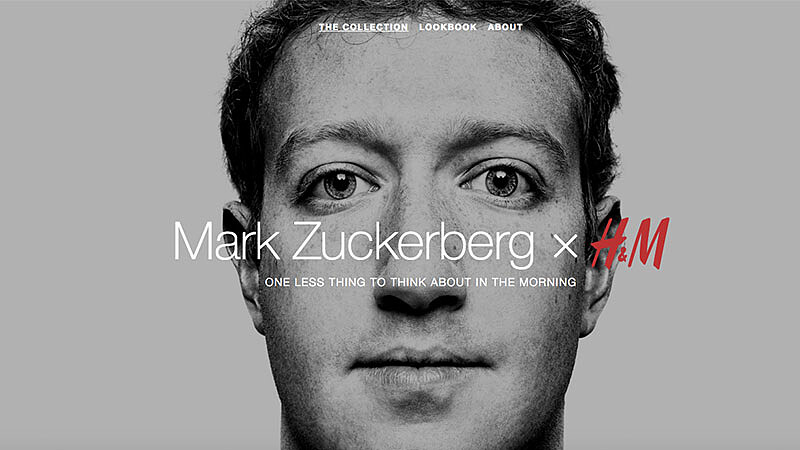 地表最強聯名！H&amp;M跟Facebook執行長馬克祖克柏推出聯名服飾了？