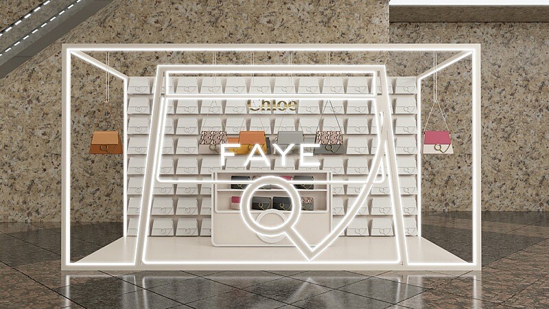 巨型包包現身微風廣場？！Chloé以經典FAYE手袋外型打造限定快閃店