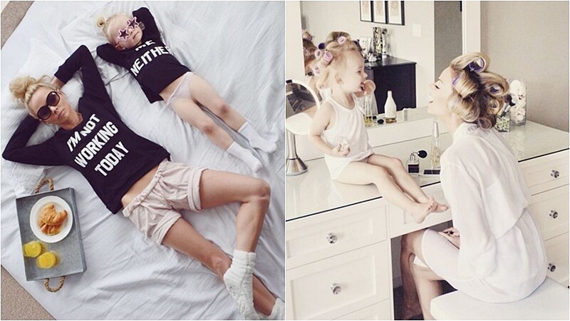 我愛我的迷你版！IG辣媽 kweilz 的超萌母女裝攝影～