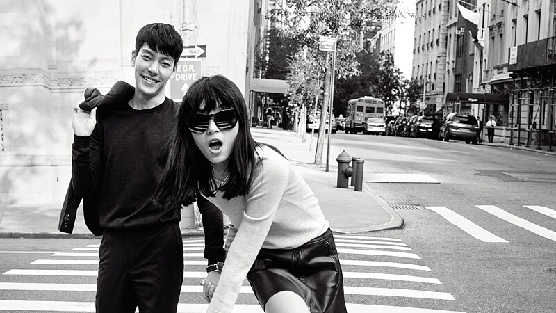 街頭放閃！金宇彬、雎曉雯甜蜜詮釋Calvin Klein超然系列腕表