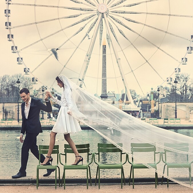 漫步巴黎的幸福！CHAUMET 經典婚戒Torsade系列