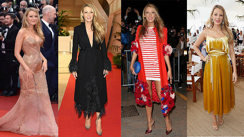 紅毯就是姐的伸展台！Blake Lively的坎城百變造型精選