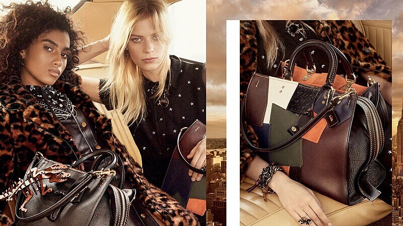 磚紅色恐龍、立體皮革花...COACH 1941早秋系列包款大玩美式懷舊工業風