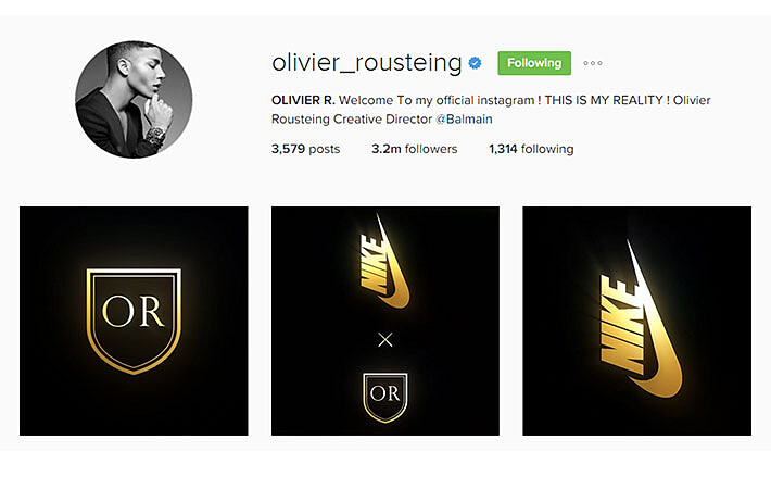 今年必關注的聯名！Balmain創意總監宣布和NIKE合作！