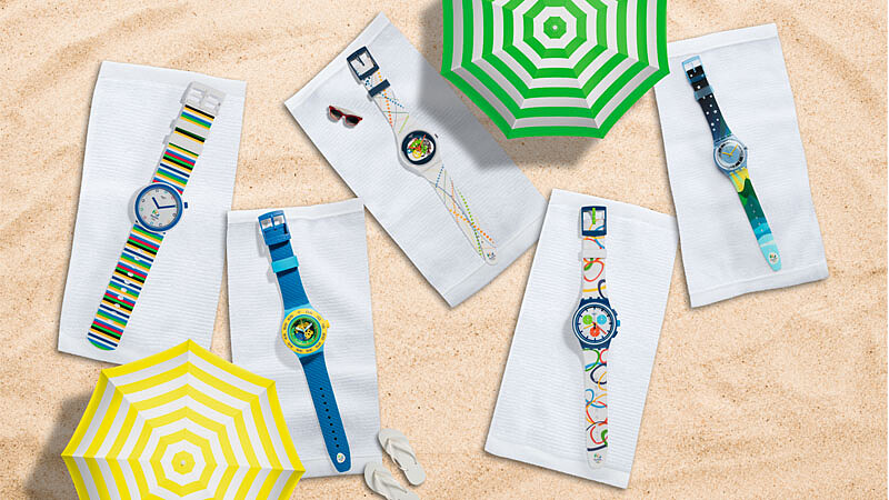 SWATCH變身夏日足球迷！打造繽紛限定腕錶