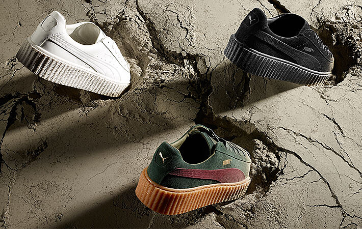 超人氣PUMA by Rihanna Creeper！蕾哈娜8套私服造型示範