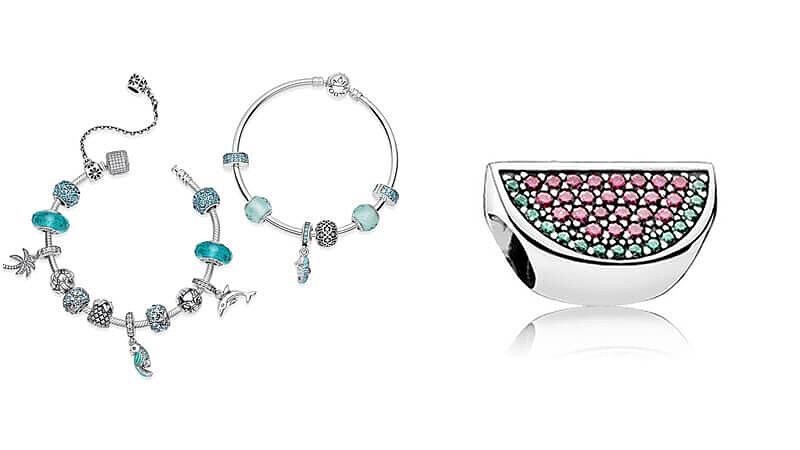 熱帶水果、藍色海洋 PANDORA披上俏皮夏日彩衣