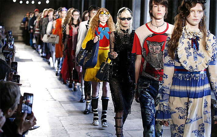 Gucci早春瘋玩倫敦西敏寺！孔孝真也來當時髦書呆子