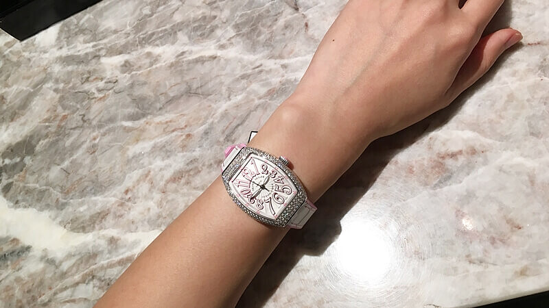 【試戴報告】獻給動感女孩們！Franck Muller 酒桶型運動錶