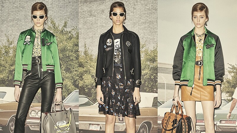 雲雀刺繡、幫派風格徽章…8件最適合耍壞的Coach早春bomber jacket！