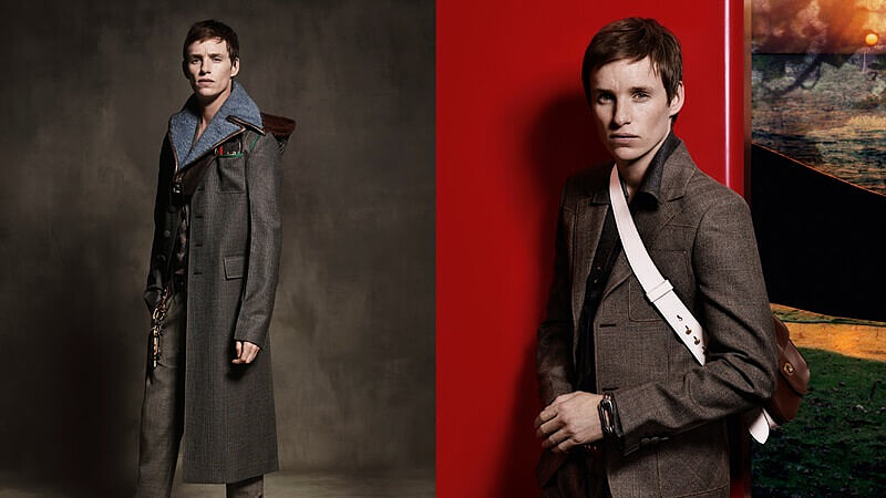 不是女孩！艾迪瑞德曼帥度破表拍攝PRADA 2016秋冬男裝