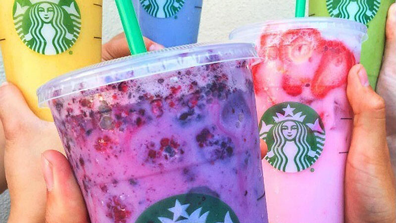Girls Only！自製星巴克夏日隱藏版神秘飲品#PinkDrink