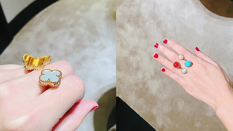 【試戴報告】為造型升級！Van Cleef &amp;amp; Arpels 指間戒的心得分享