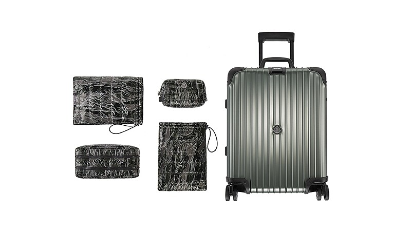 摩登迷彩風！MONCLER再攜手RIMOWA打造時髦低調的夢幻行李箱