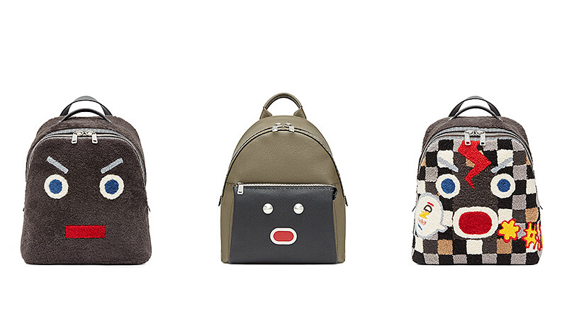 賣萌表情包來了！FENDI秋冬男裝FACES系列女孩也能揹