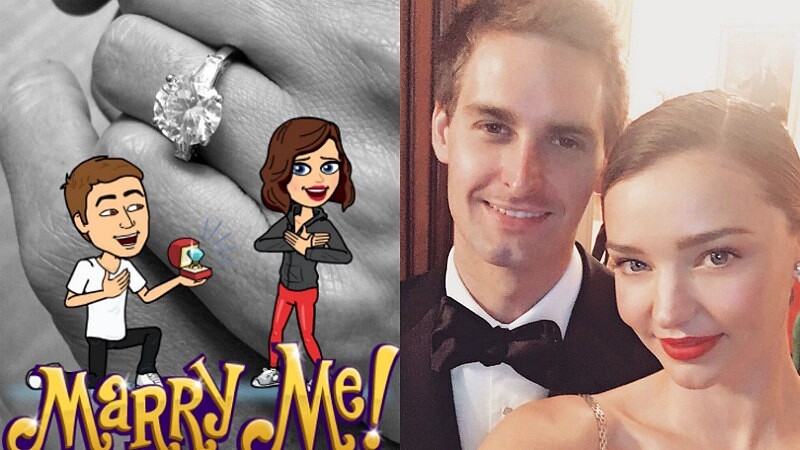 米蘭達可兒與千億Snapchat執行長低調辦婚禮