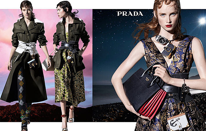 各種迷幻！PRADA秋冬形象打造一票星際女戰士