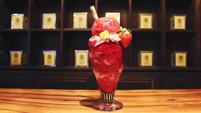 玫瑰香花茶、黑醋栗水果冰沙！限定供應冰品滿足你的清爽夏日