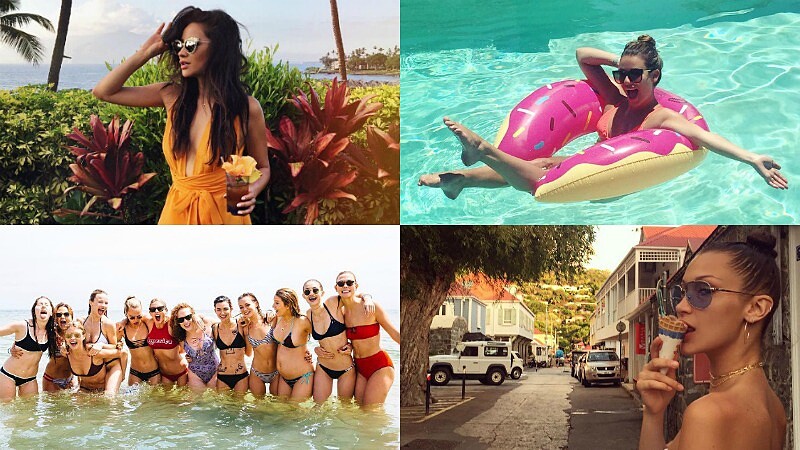 邀姊妹一起假掰！學好萊塢明星超模夏日IG美照這樣拍