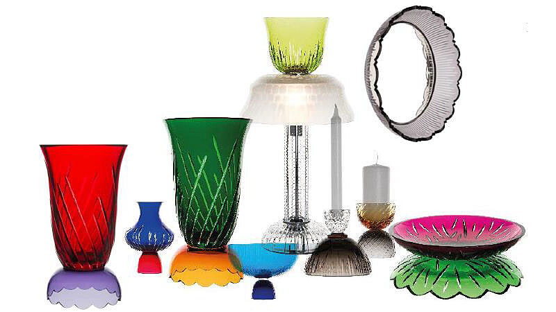 聖路易Les Endiablés水晶家飾 打造色彩繽紛居家美學