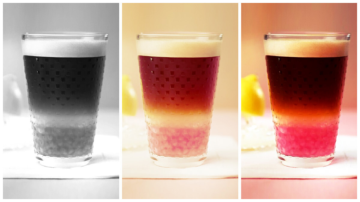 風味膠囊咖啡+果汁，夏日漸層果癮簡單玩