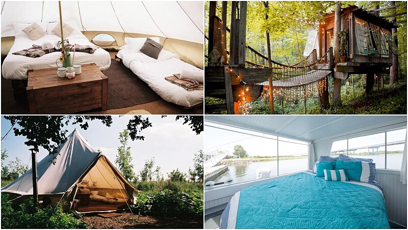 不只有電影才會出現！盤點夢幻樹屋、浪漫船屋此生必要住上一回