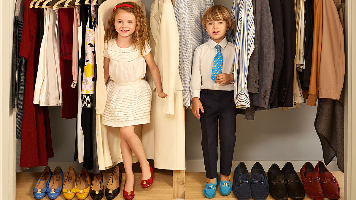 親愛的，Ferragamo把經典大人鞋款縮小了！迷你版童鞋新登場