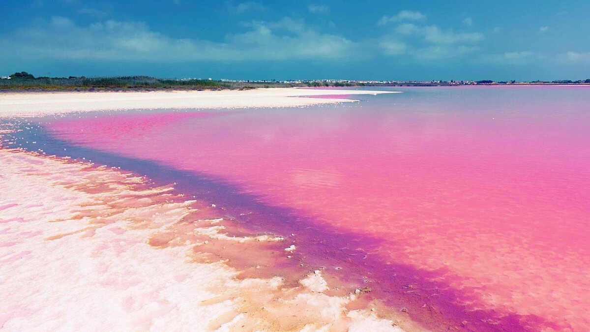 令少女心花開的粉嫩色！世界5個超療癒粉紅湖畔
