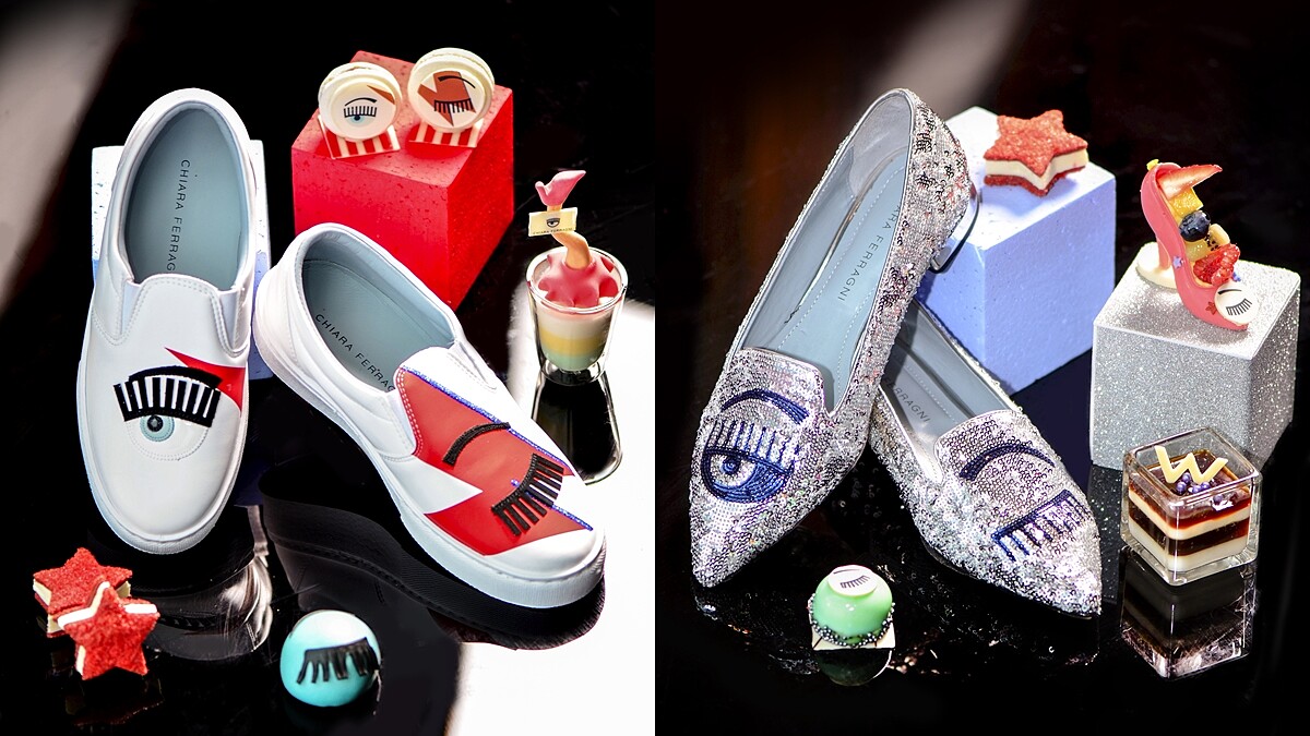 Chiara Ferragni眨眼鞋穿眉環!限定推出W Hotel聯名夢幻午茶