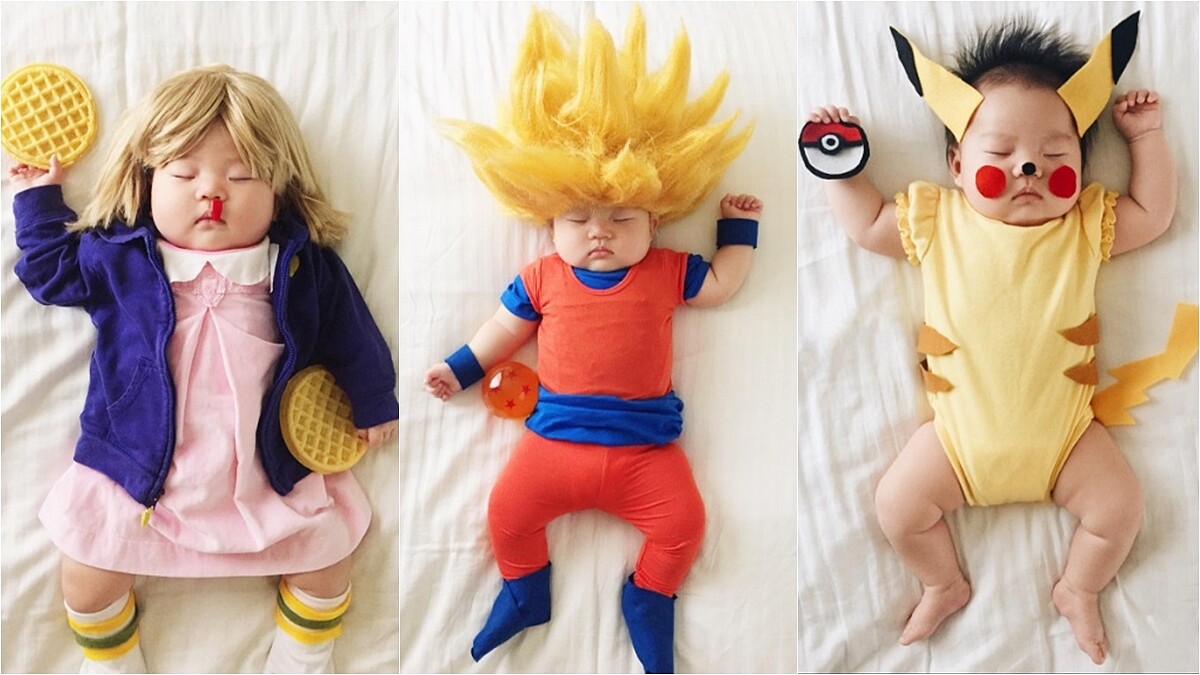 媽媽好有才！Cosplay 無極限的超萌女娃～