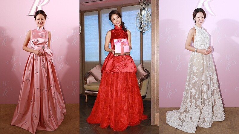 歸寧宴直擊！林心如禮服造型行頭揭秘