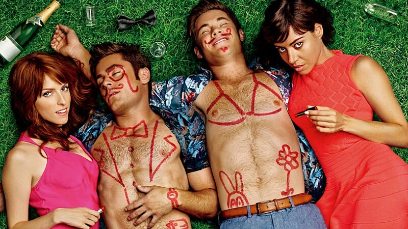 最鬧4人組！柴克艾弗隆、安娜坎卓克新片《婚禮玩很大》失控合體