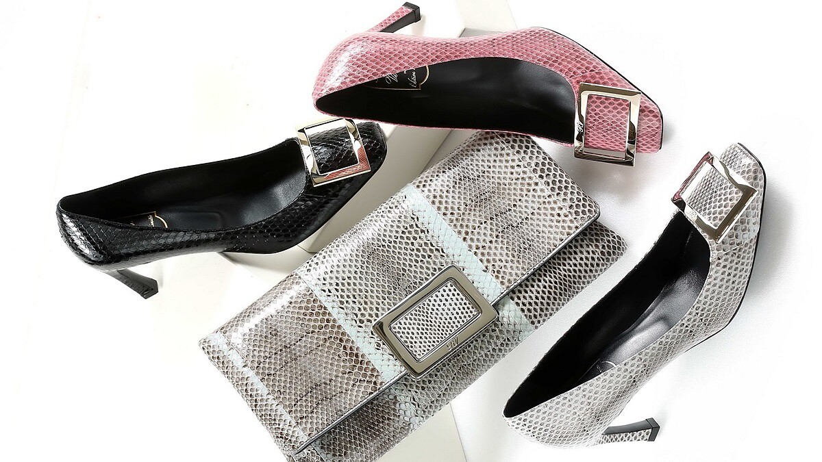 Melody搶先穿！Roger Vivier推出台灣獨家水蛇皮革限定款配件