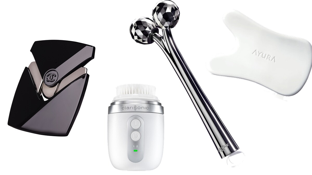 香奈兒V臉按摩板、蘭蔻拉提滾輪、科萊麗膠囊洗臉機，快來捕獲進化過的超高CP美容道具