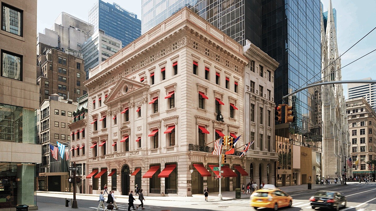 一條項鍊換取一家專賣店！卡地亞第五大道旗艦店全新開幕