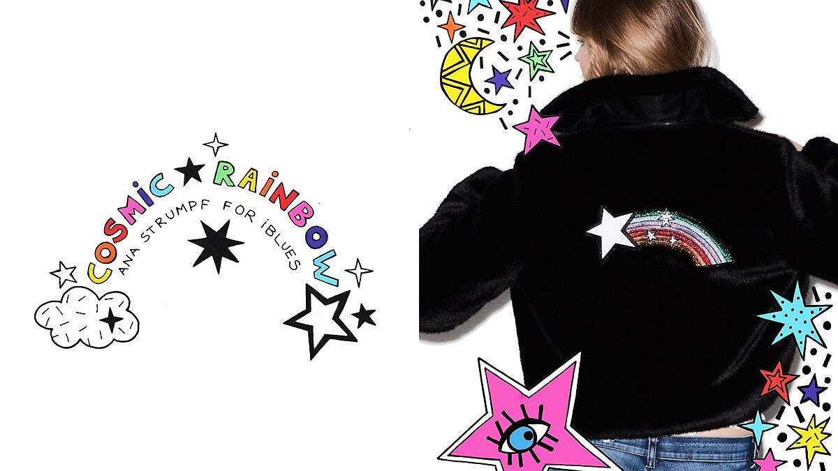 彩虹、閃電、太空船...萌心爆發的Cosmic Rainbow塗鴉相機APP