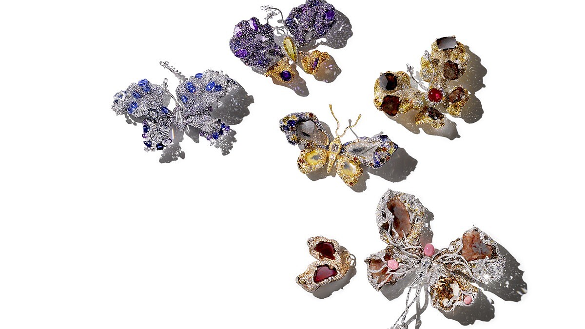 CINDY CHAO The Art Jewel翩翩飛舞 展現女王蝴蝶神秘姿態