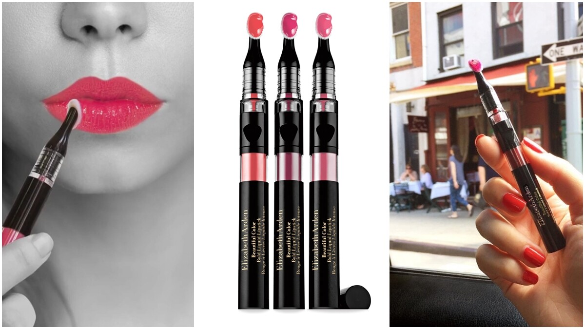 紐約潮人愛上氣墊唇妝!伊麗莎白雅頓Elizabeth Arden全新唇釉有超強氣墊唇刷