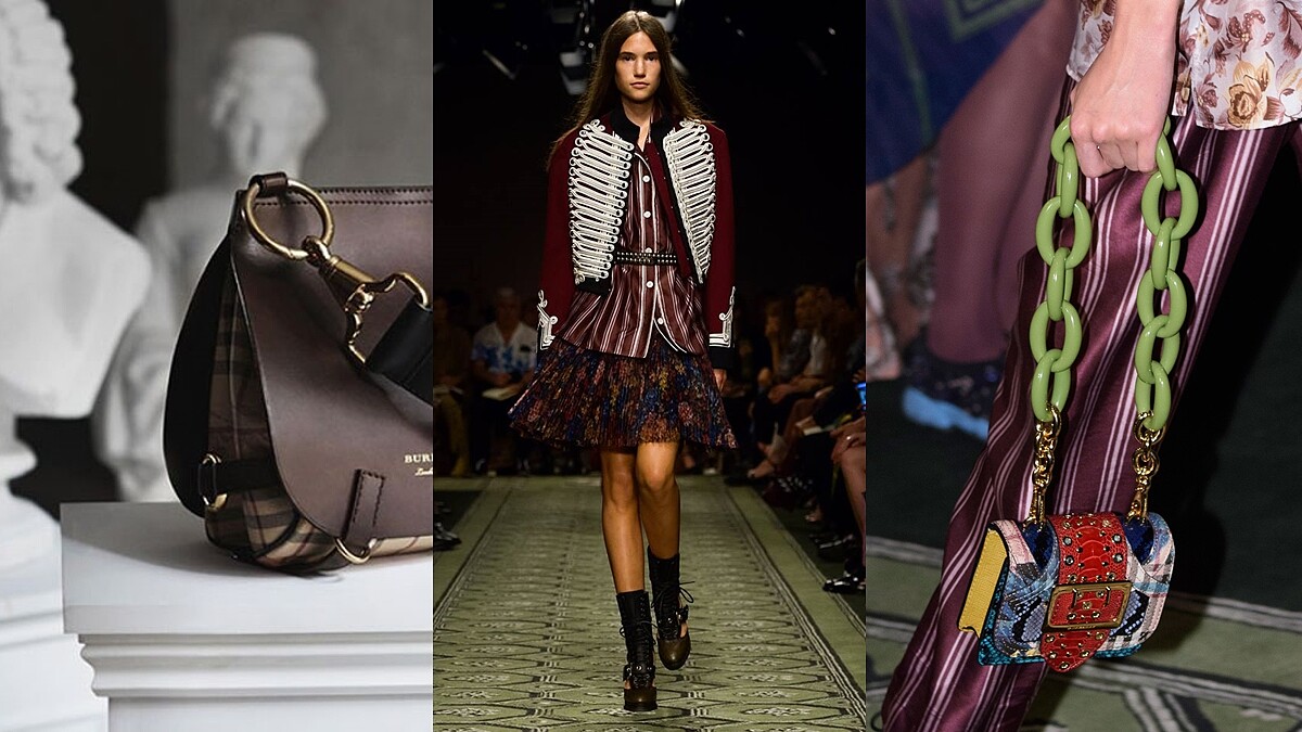 【倫敦時裝週】石膏像、塑膠鍊條…藏在Burberry時裝秀中的小趣味