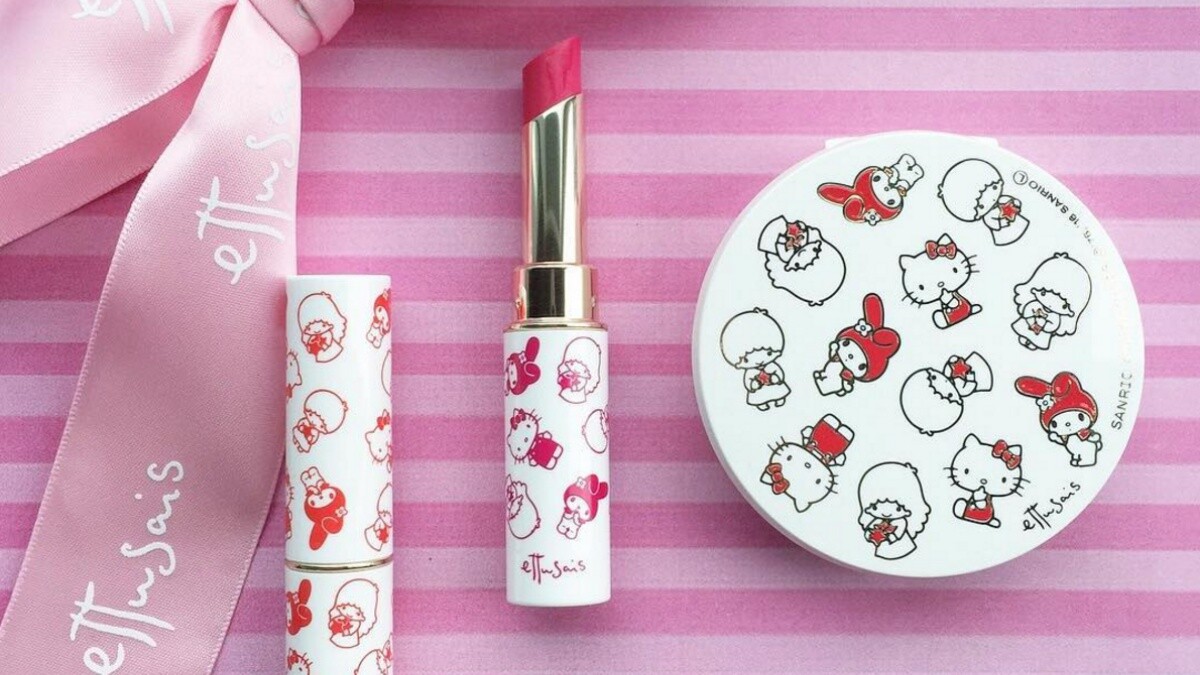 甜心女孩化妝包必備！就靠這2款聯名美妝小物速補妝