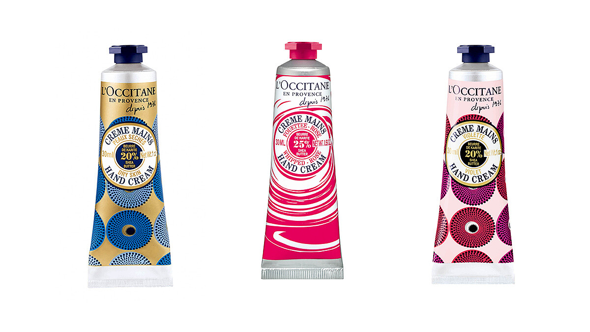 冬季保養護手霜變繽紛了！3秒就售出的歐舒丹明星商品再推乳木油蠟染、玫瑰新包裝